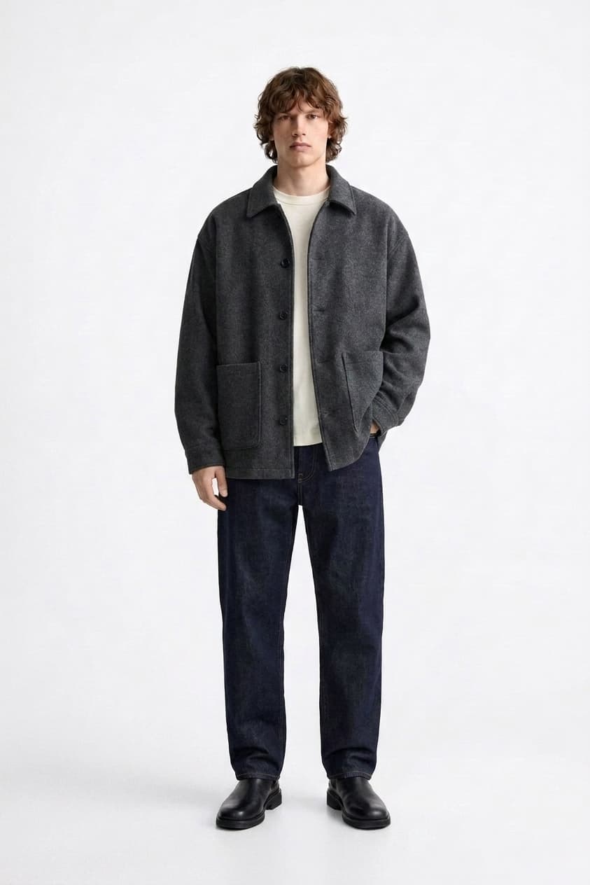 Field overshirt campaign creative